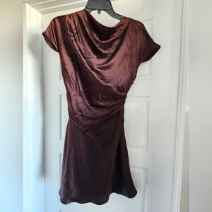 Ginia Silk Mini Dress NWT size XS